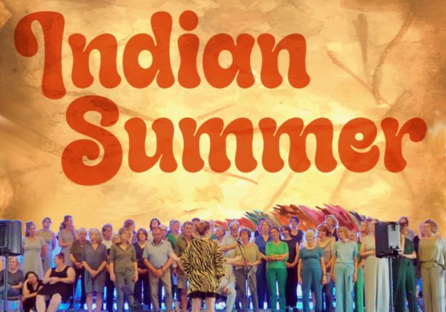Popkoor Allround zingt warme klanken tijdens ‘Indian Summer’ Popkoor Allround zingt warme klanken tijdens ‘Indian Summer’