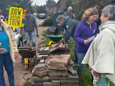 Tegel eruit, groen erin!