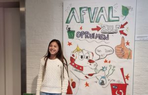 Tess Pinckaers wint Milieuprijs over afval Foto: Facebook - Gemeente Soest - Tess Pinckaers wint Milieuprijs over afval