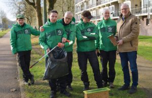 Bijenhotel voor GGS-fractievoorzitter Jan Paauw