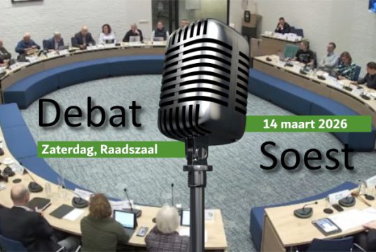 Publiek debat Soest in aanloop naar verkiezingen Publiek debat Soest in aanloop naar verkiezingen
