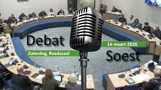 Publiek debat Soest in aanloop naar verkiezingen