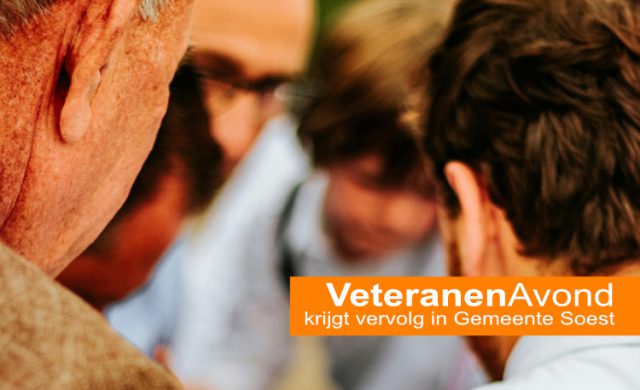 Onverwachte ontmoetingen tijdens veteranenavond in Soest Onverwachte ontmoetingen tijdens veteranenavond in Soest