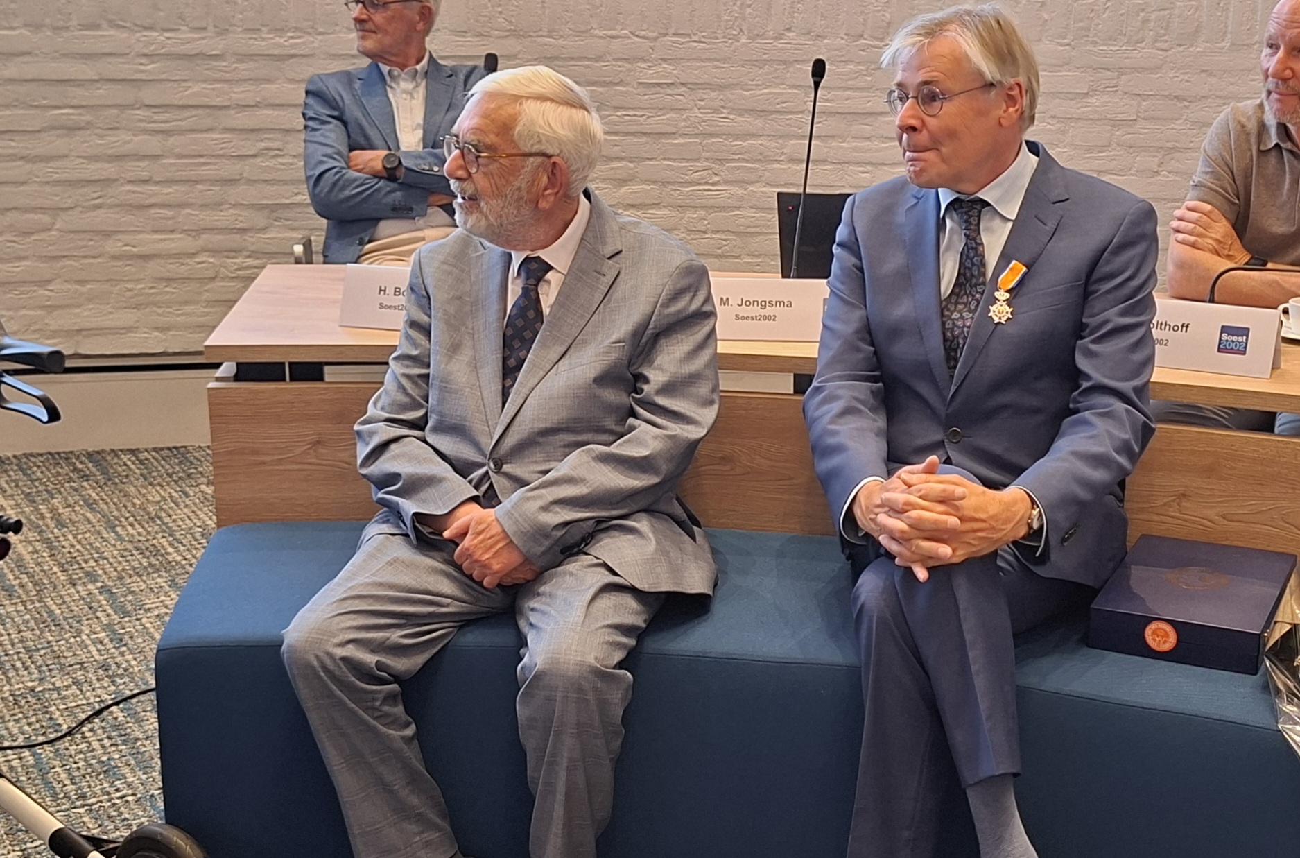 Lintje voor Peter Lucas en Johan Baks in Soest