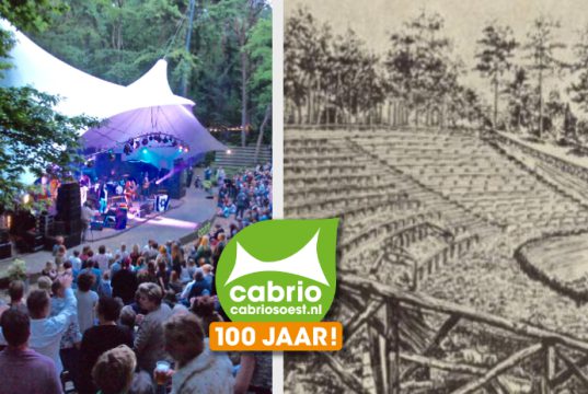 Openluchttheater Cabrio viert 100 jaar cultuur in het Soester bos Openluchttheater Cabrio viert 100 jaar cultuur in het Soester bos