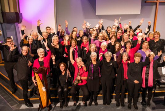 Gospelkoor Reflection geeft zondagochtendconcert in Soest Foto Sophie Bijsterbosch
