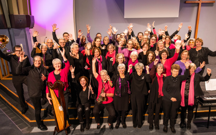 Gospelkoor Reflection geeft zondagochtendconcert in Soest